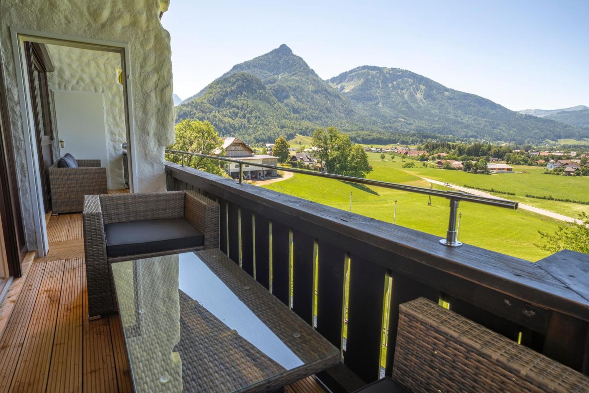 Wolfgangsee Appartements 施特罗布尔 外观 照片