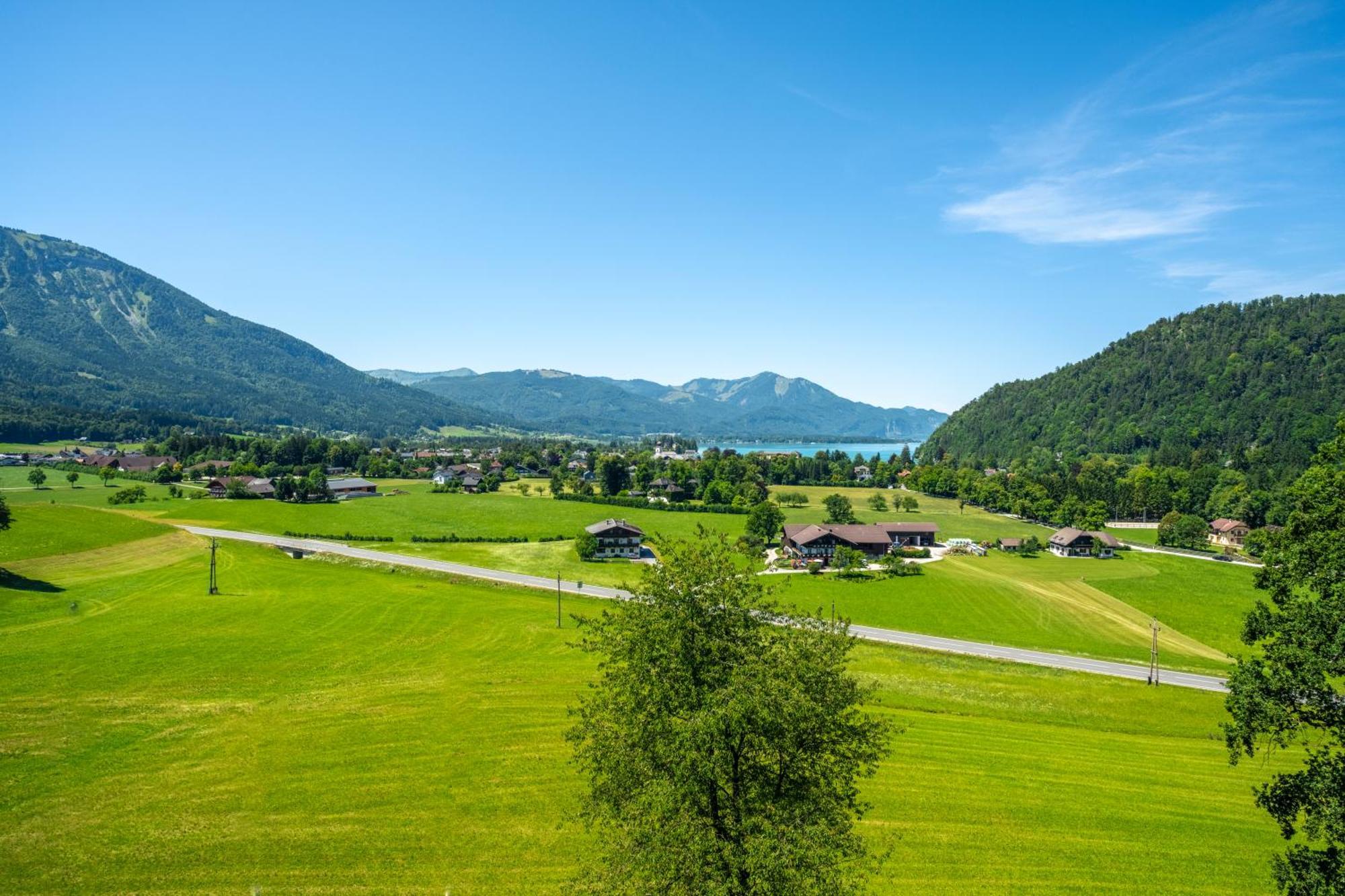Wolfgangsee Appartements 施特罗布尔 外观 照片